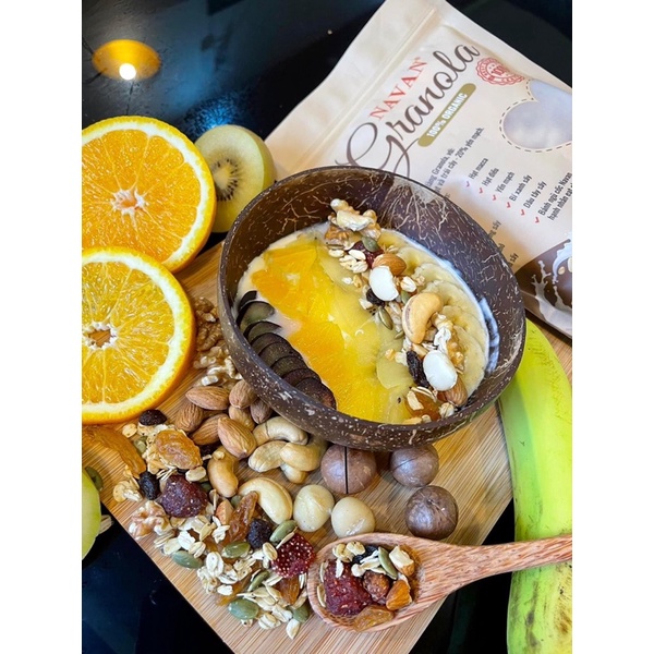 Ngũ Cốc Nguyên Hạt Navan Granola
