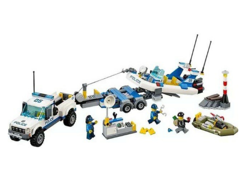 [Ảnh thật] [Rẻ vô địch] Đồ chơi trẻ em lắp ráp xếp hình Lego City 60045 Bela 10421 Tàu Tuần Dương CS 409pcs