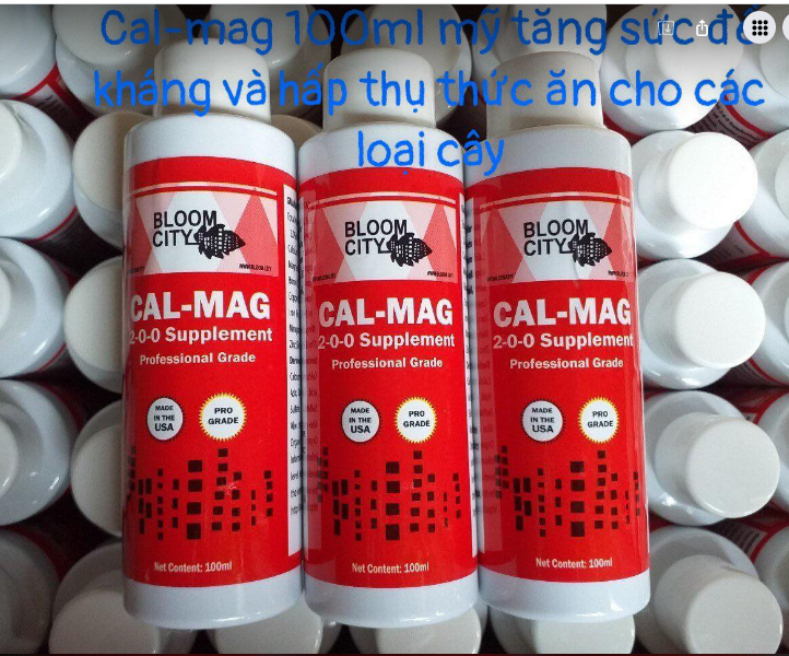 Phân Bón Hữu Cơ Bổ Sung Canxi, Magie Camg 1-0-0 hoặc 2-0-0 Chai 100ml