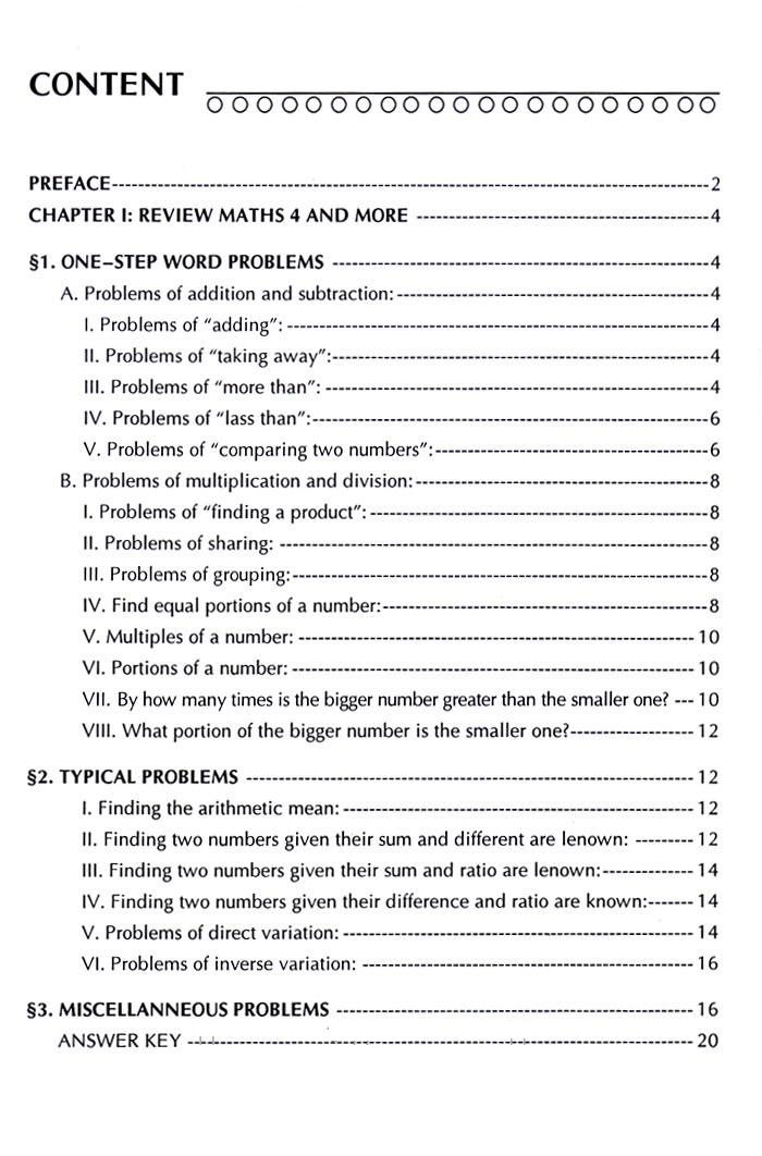 Toán Đố Lớp 5 - Word Problems Primary Maths 5