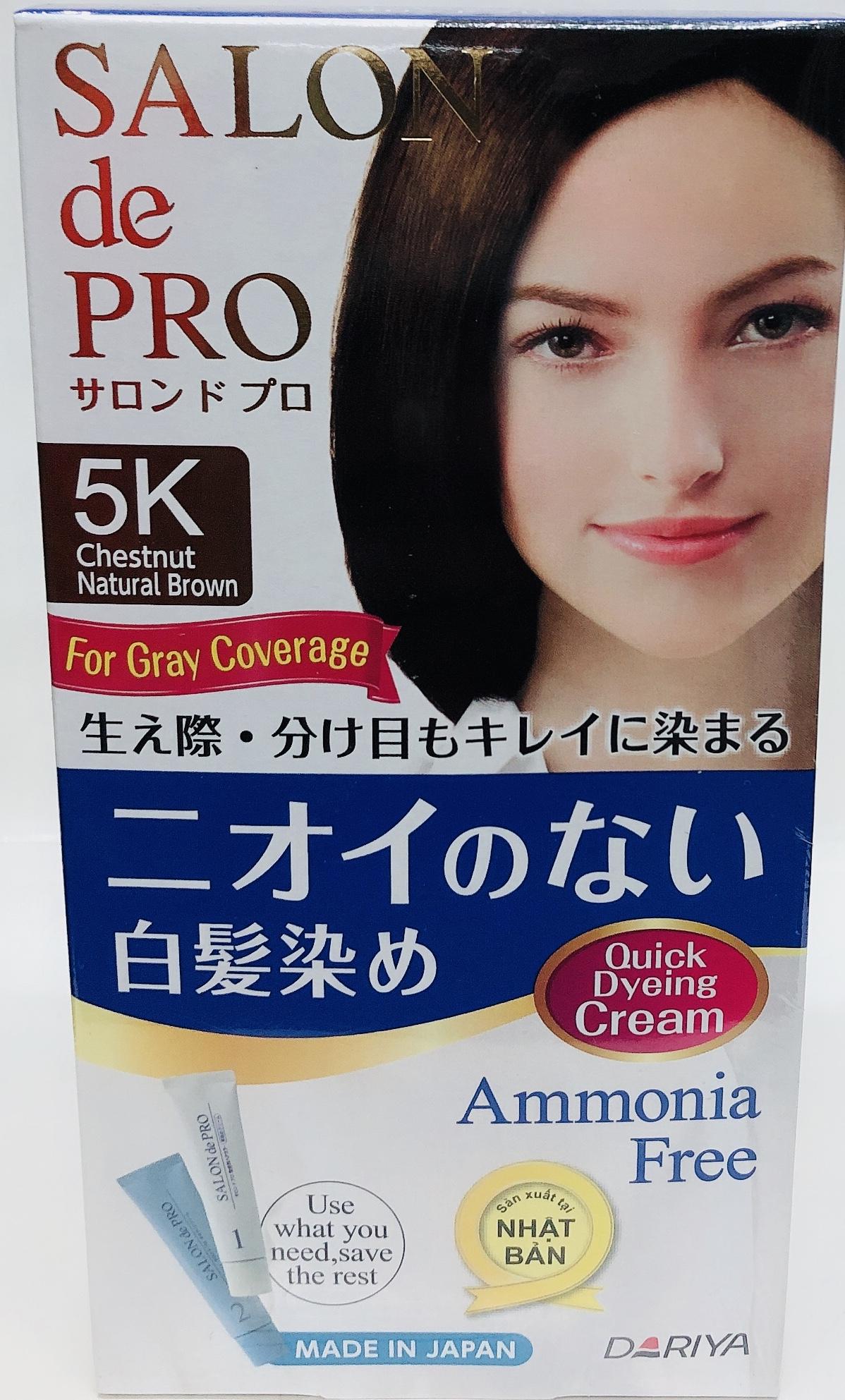 [HCM]Thuốc Nhuộm Phủ Bạc Salon De Pro Thảo Dược 40g