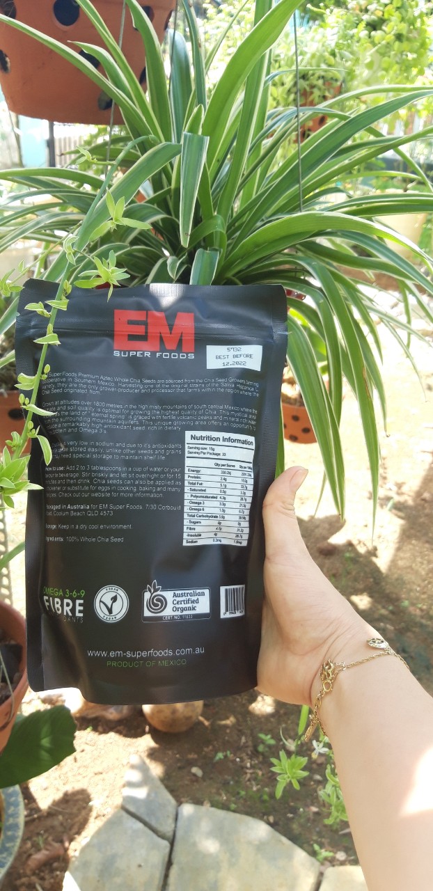 Hạt Chia Úc black bag 500g
