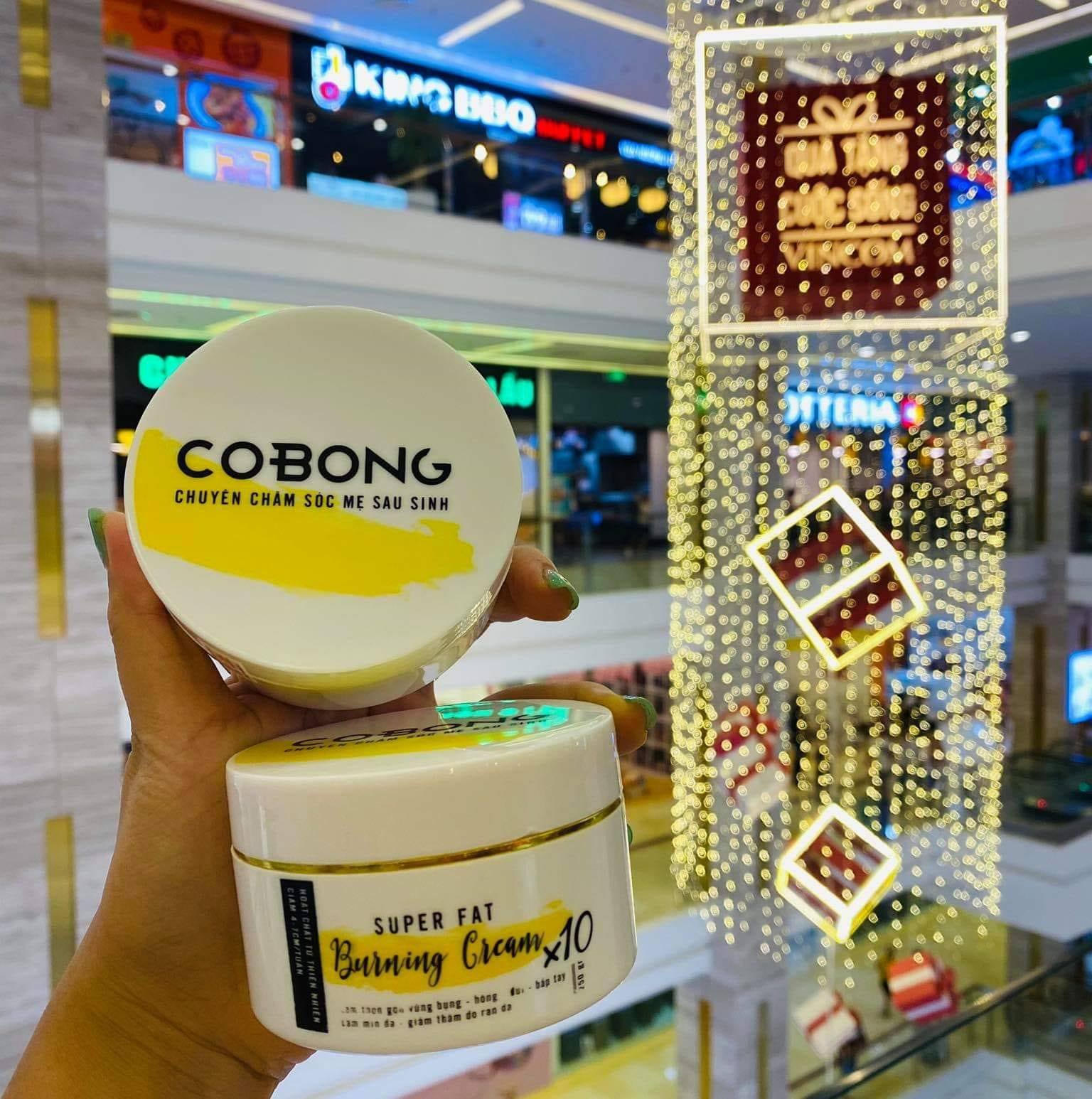 Kem tan mỡ bụng Cô Bông x10 giảm vòng eo