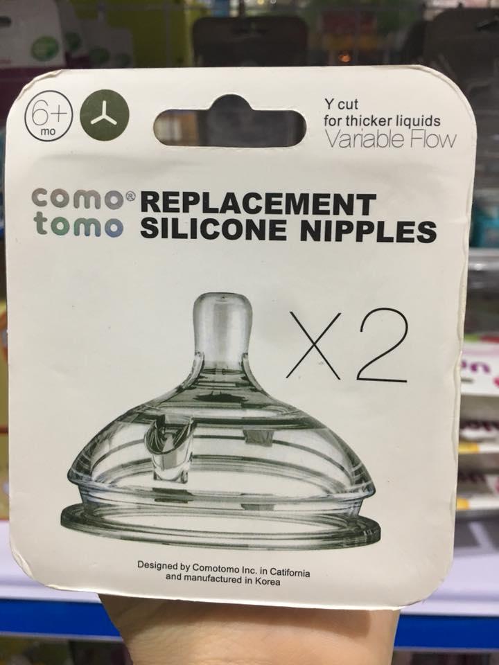 Núm ti thay thế cho bình Comotomo các Size (1 chiếc)