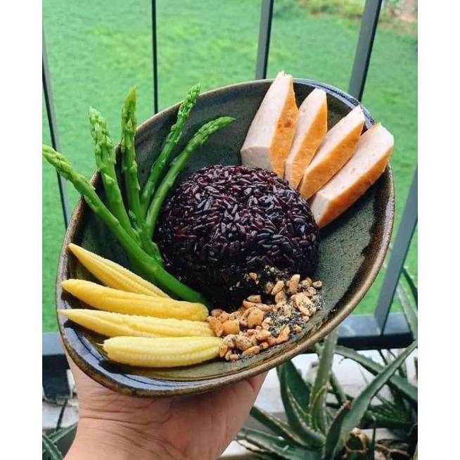 1kg Gạo lứt đen (dẻo ngon) ăn kiêng Eatclean