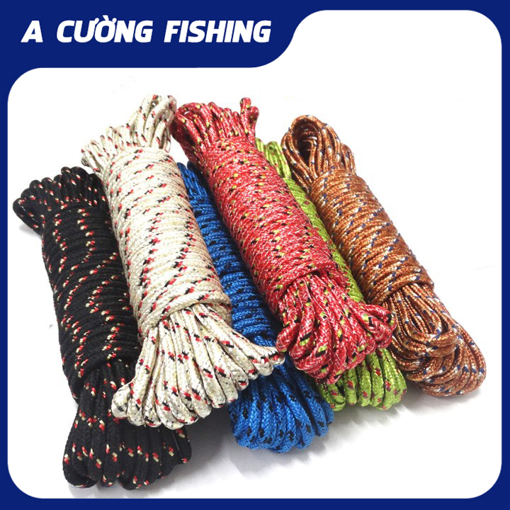 Cuộn dây dù 7 lõi dài 10m chắc chắn, cuộn dây dù 10m