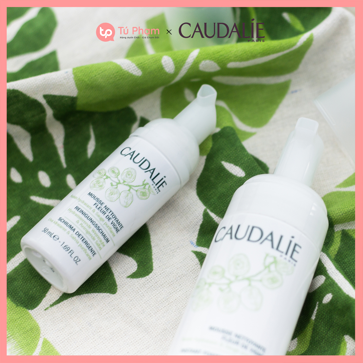 Sữa Rửa Mặt Caudalie Instant Foaming Cleanser