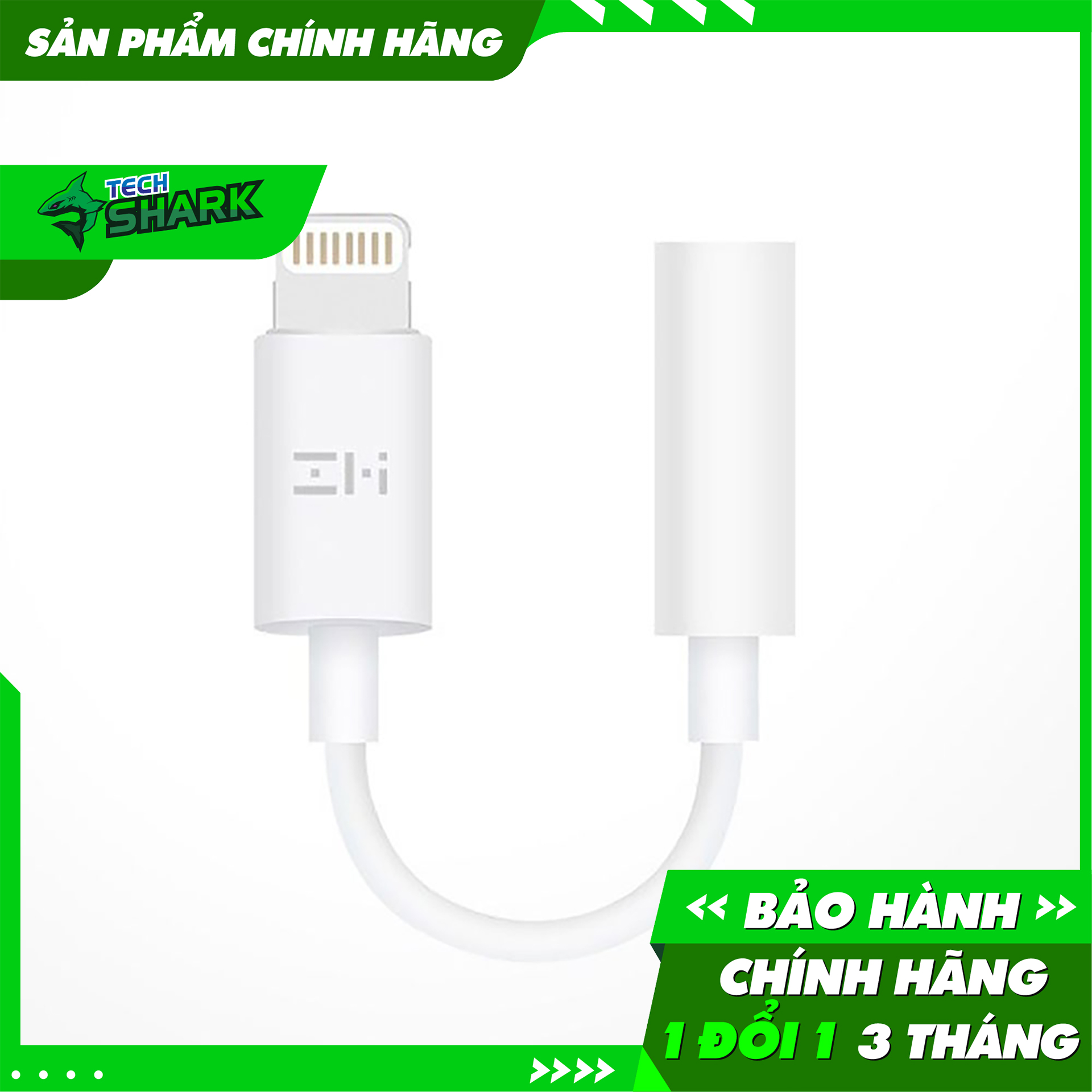 Cáp chuyển đổi Lightning sang 3.5mm Xiaomi ZMI AL810 Lightning to jack 3.5mm Audio chuẩn MFI