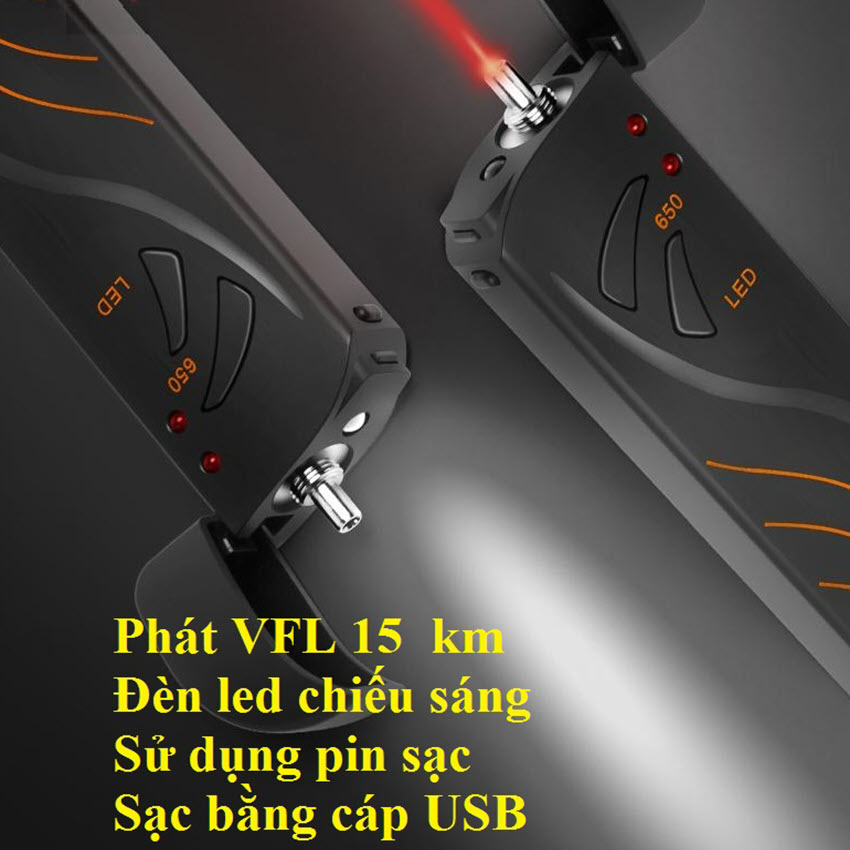 Bút soi quang Pin sạc 15km SGV BỀN ĐẸP