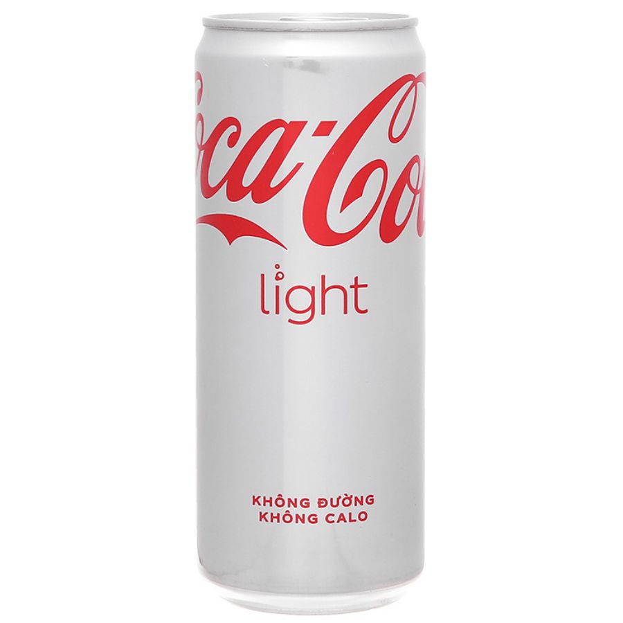 Cocacola Light Carbonated Soft Drink Can 320ml