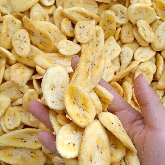 1KG Chuối Sấy Giòn Thơm Ngon-ATVSTP