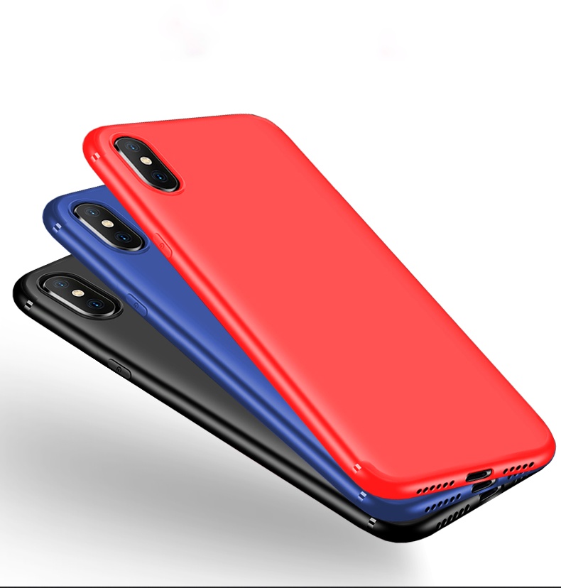 Ốp lưng Iphone Xs Max dẻo siêu mỏng ôm khít máy cao cấp