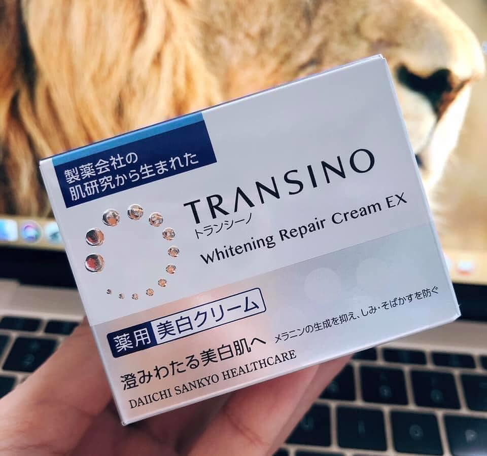 Kem đêm Transino Whitening Repair Cream 35g
