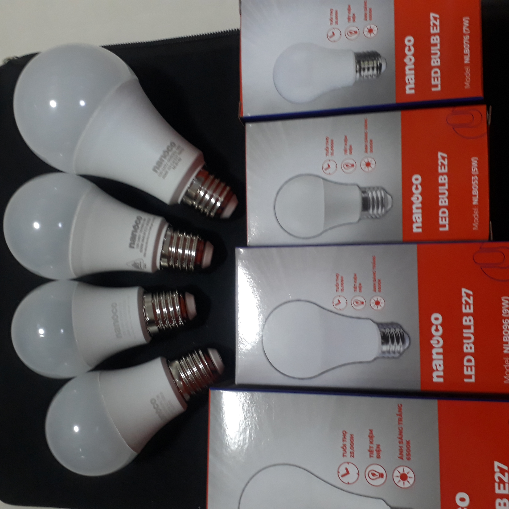 BÓNG TRÒN LED BULB NANOCO   5W, 7W,9W,11W