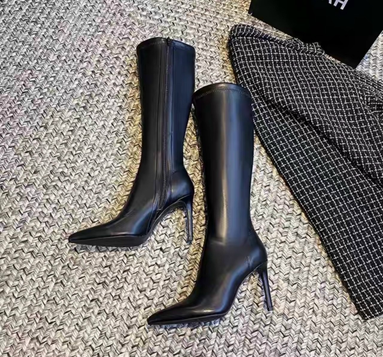 Bốt đùi gót nhọn cao 9cm cực xinh
