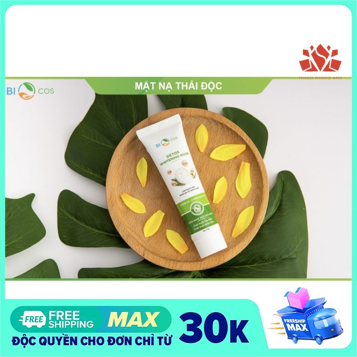 thải độc trắng da DETOX WHITENING MASK