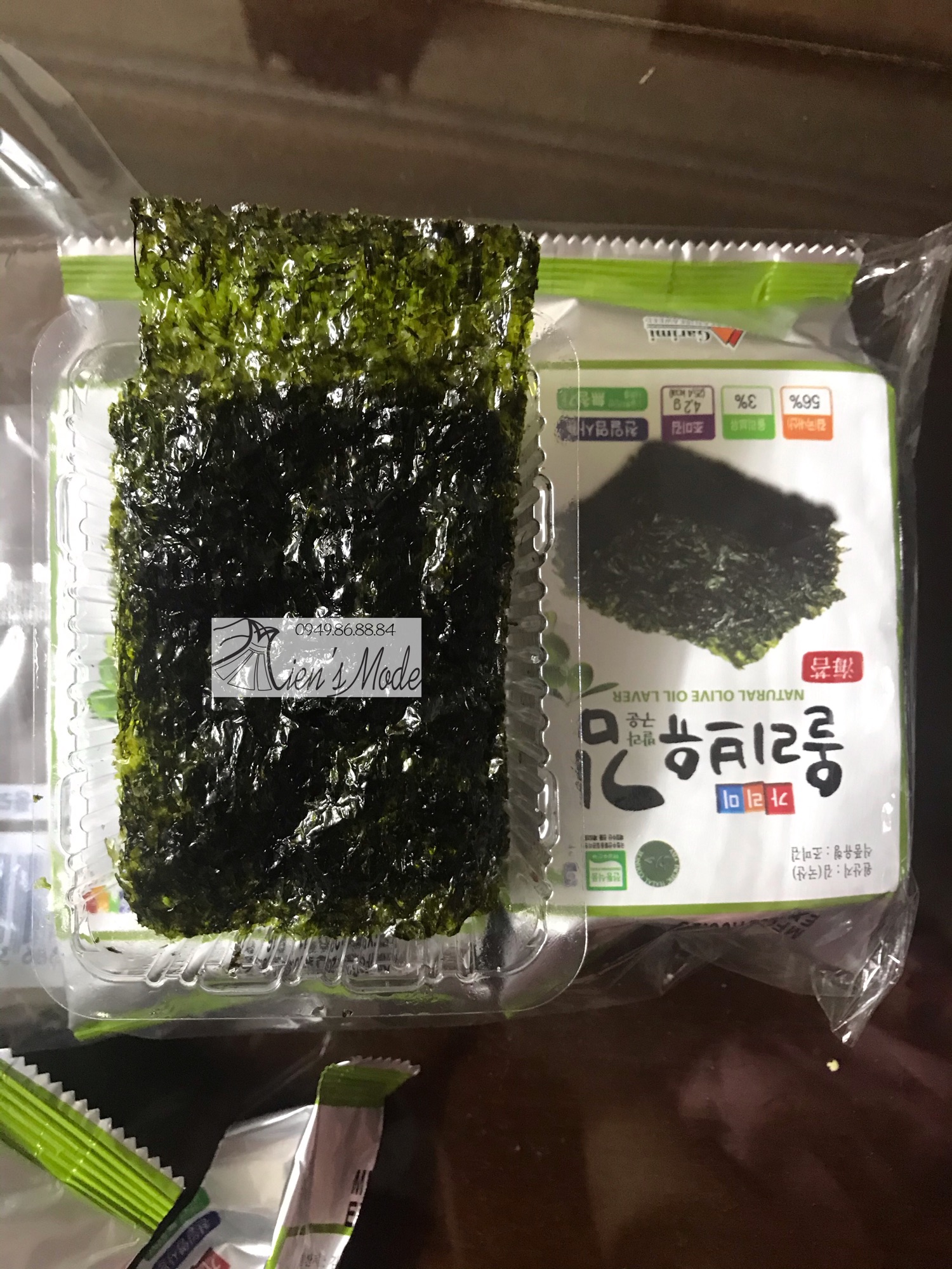 Rong biển Hàn quốc tẩm vị ăn liền
