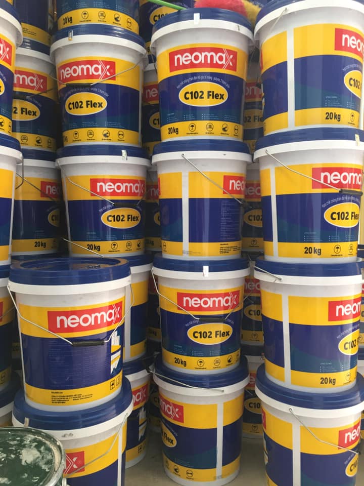 Neomax C102 Flex - Thùng 20Kg - Chống Thấm Gốc Polymer 2 Thành Phần