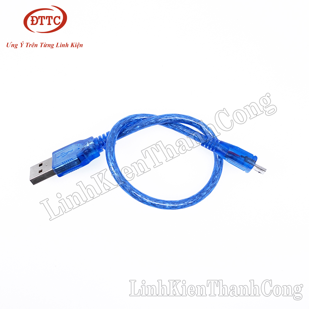 Cáp micro usb dài 30cm
