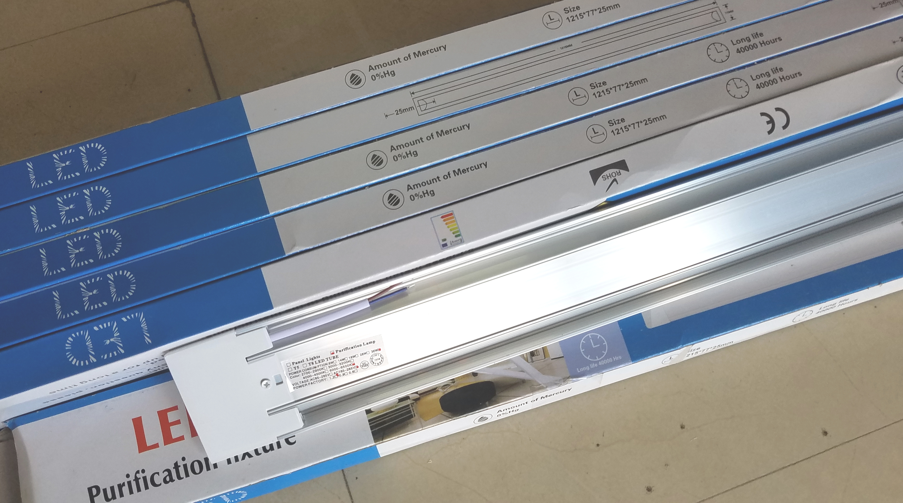 COMBO 3 ĐÈN TUÝP LED BÁN NGUYỆT 1M2 40W