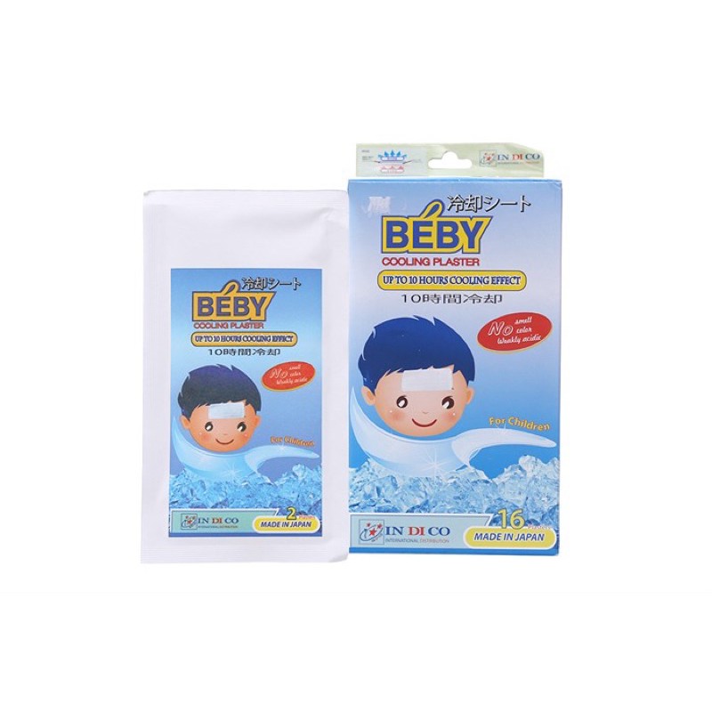 [HCM]Miếng dán hạ sốt Beby / Béby Cooling Plaster