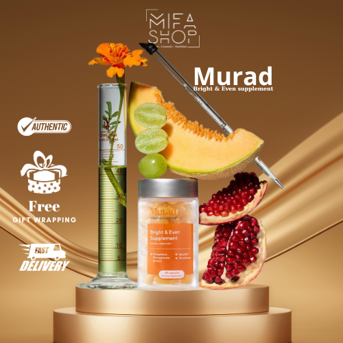 Viên uống chống nắng murad bright even supplement 60 viên mẫu mới 2023