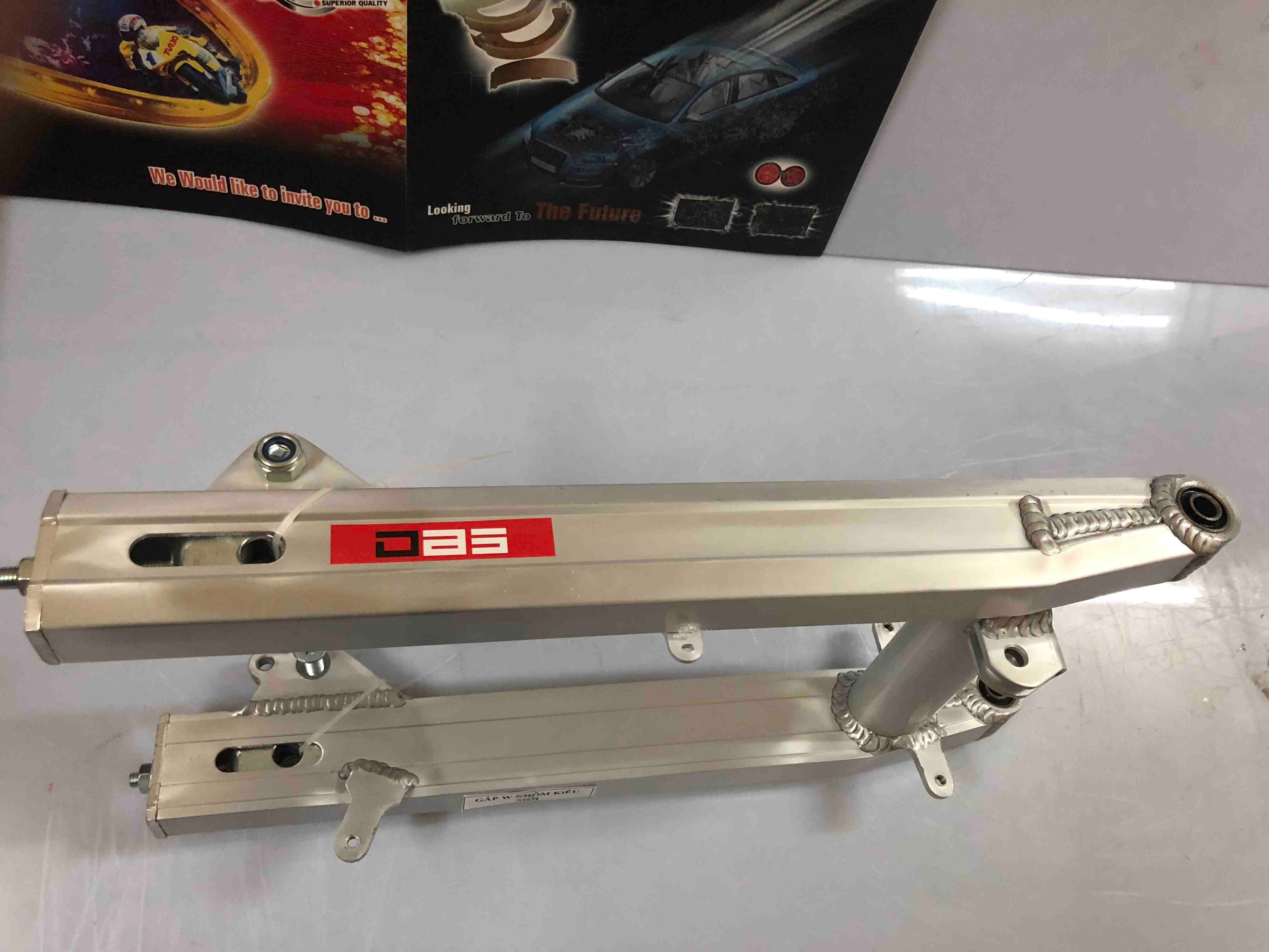 gấp nhôm DBS gắn xe máy sirius