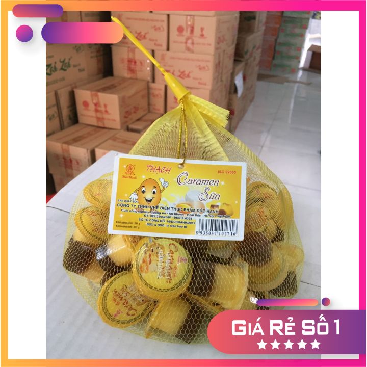 THẠCH CARAMEN SỮA TÚI 700G {THƠM BÉO}👉ĐỨC HẠNH