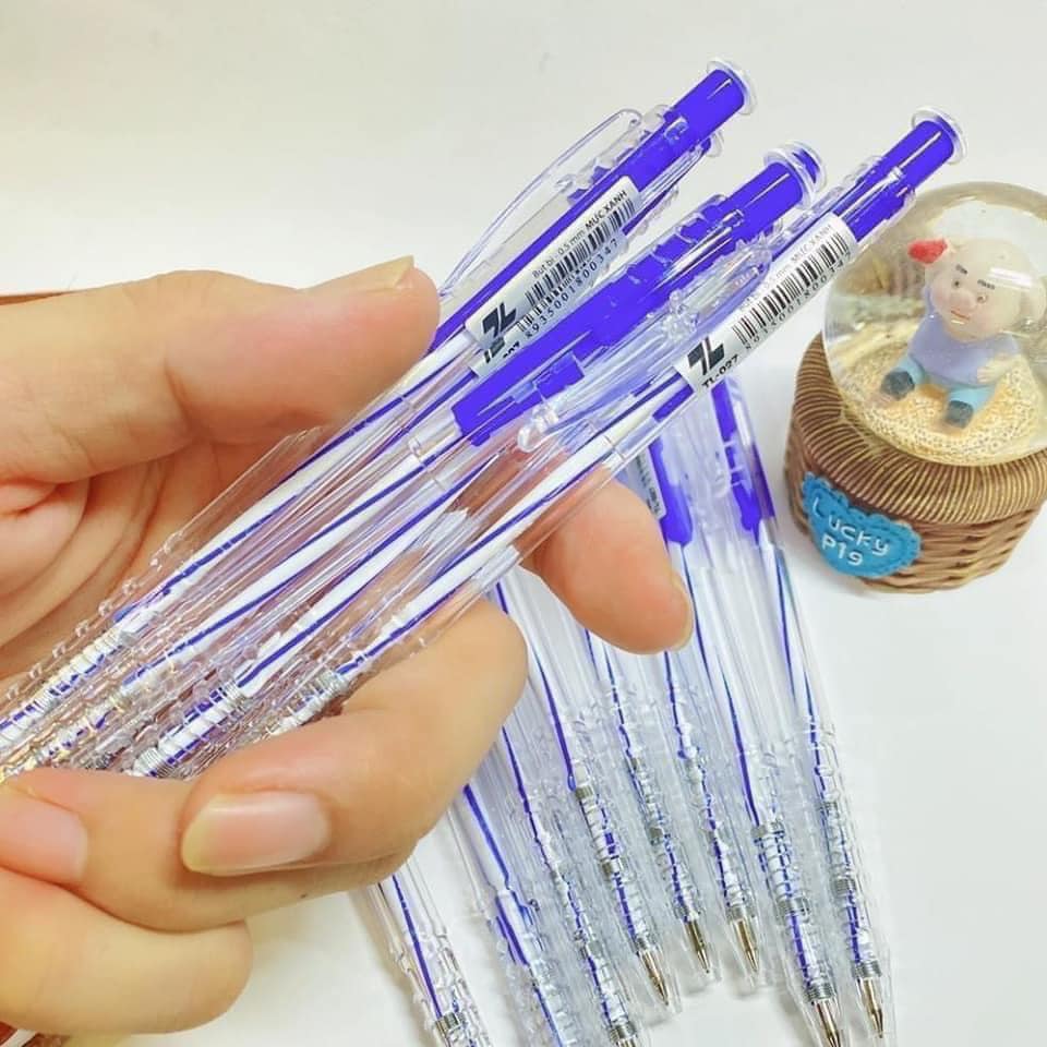 Combo 20 bút bi tl 027 xanh- đen -vtcs1