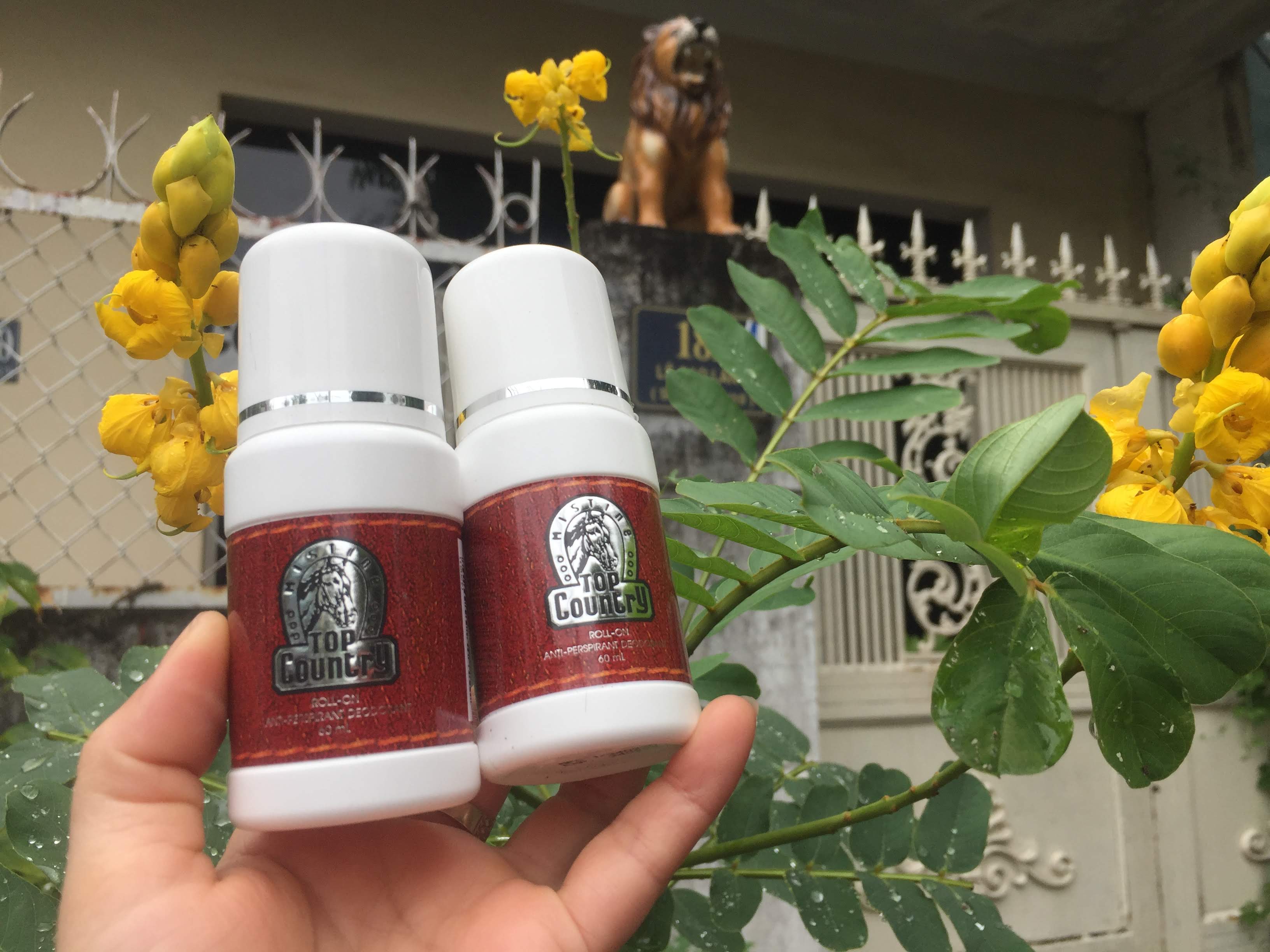 Combo 2 chai lăn nách Thái Lan Top Country 60 ml
