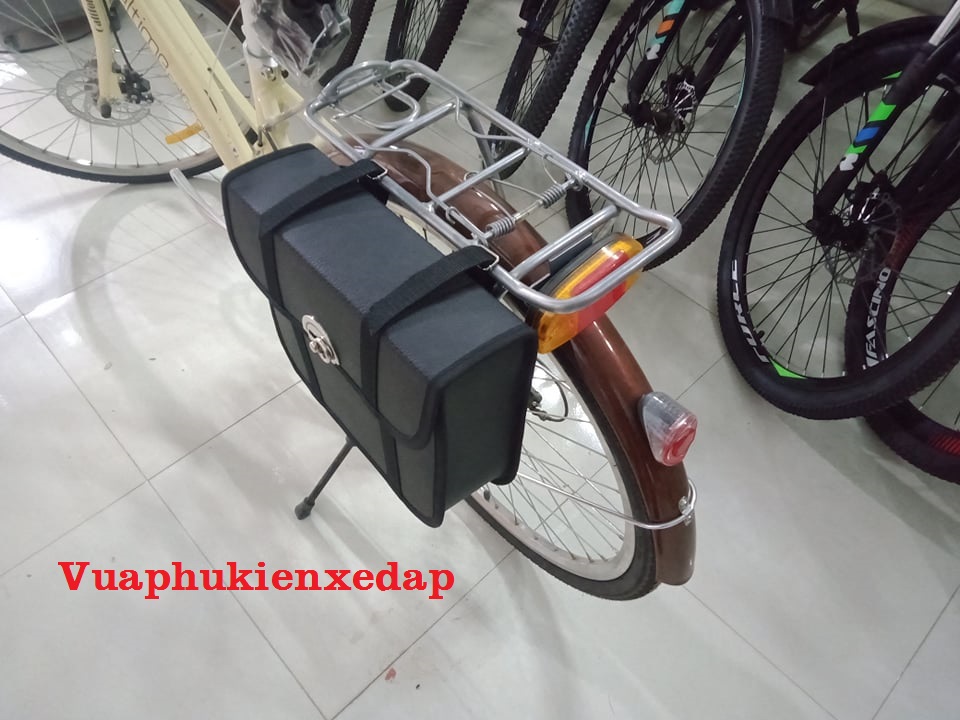 Túi da cao cấp treo xe đạp thể thao