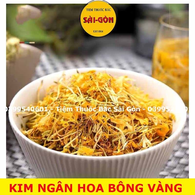 Kim Ngân Hoa Vàng VN 100g (Khô, thơm, ngon, hàng mới)