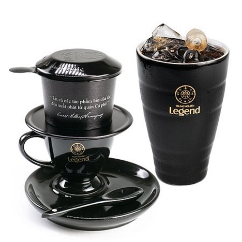 [COMBO 2 Ly] Trung Nguyên Legend - Ly Gốm Sứ Thông Điệp Sáng Tạo - 330ml