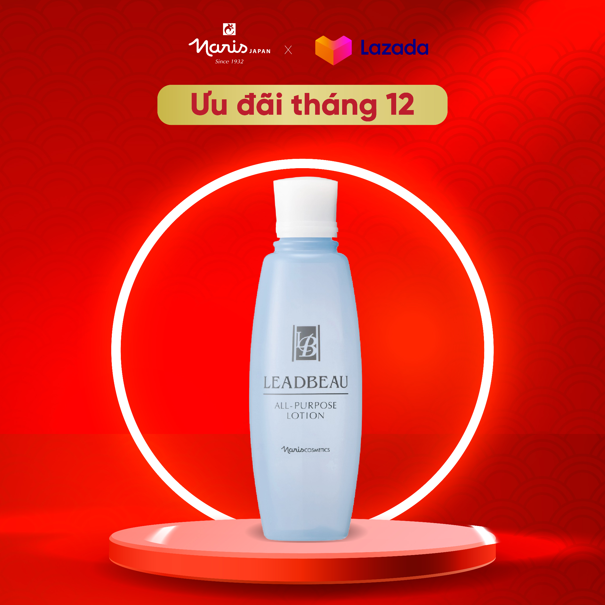 Sữa dưỡng da Naris Leadbeau Creme Lotion