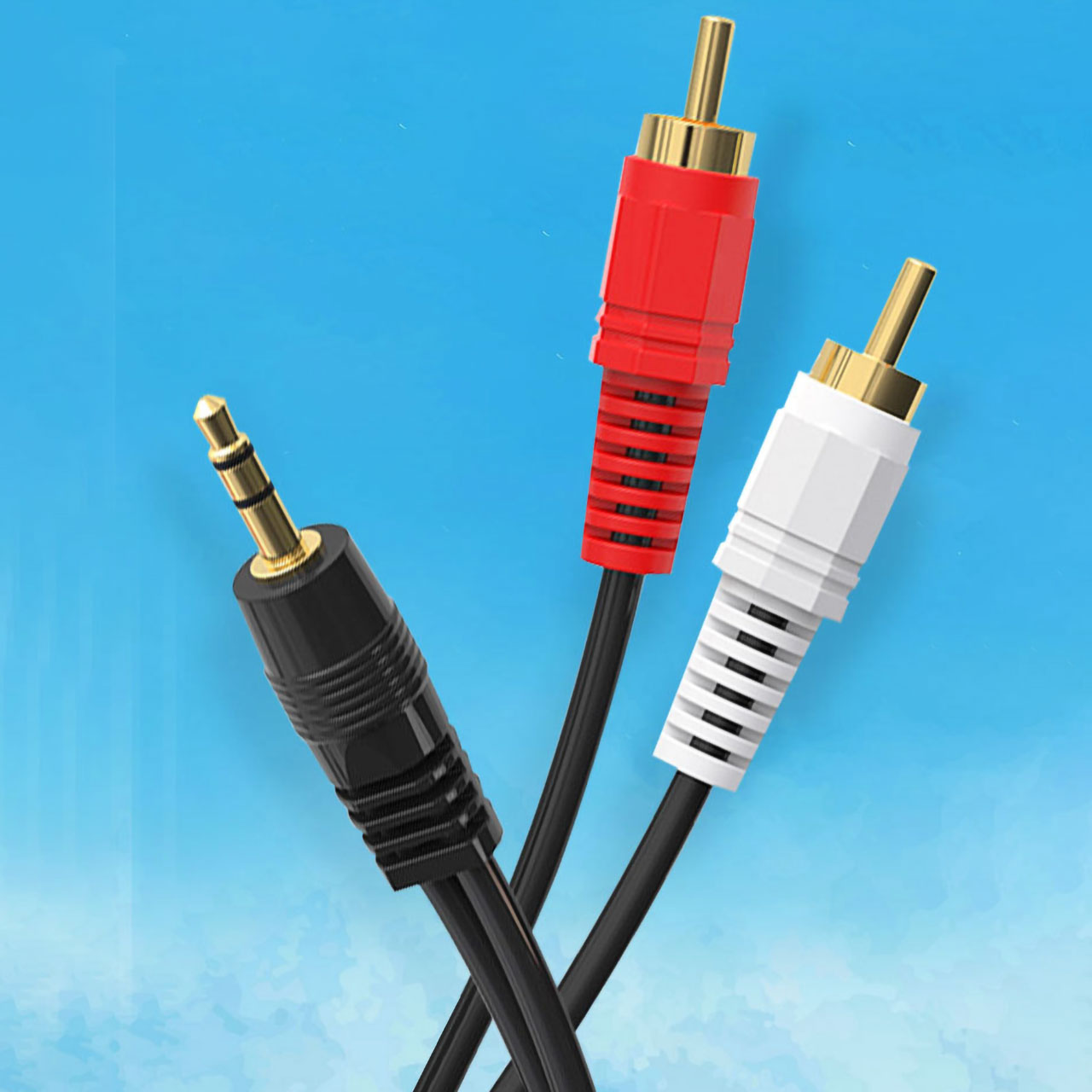 Jack 3.5 Ra Hoa Sen AV/RCA