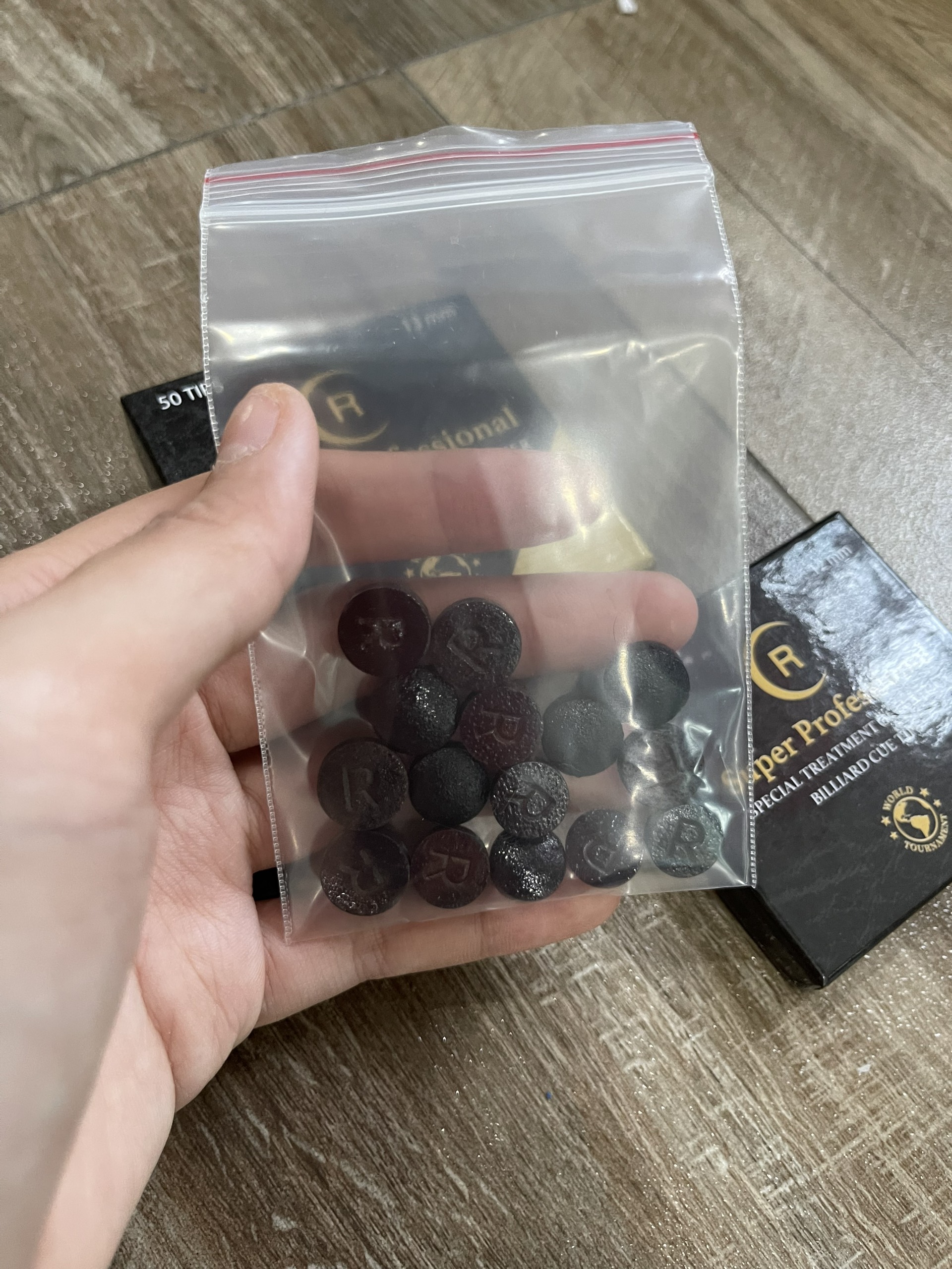 [HCM] ĐẦU CƠ BIDA R XỊN 13mm 30k/viên