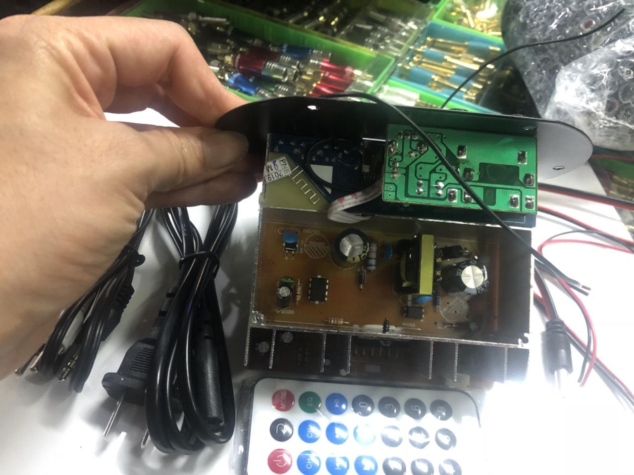 mạch loa crow 80w có blutut có cắm mic