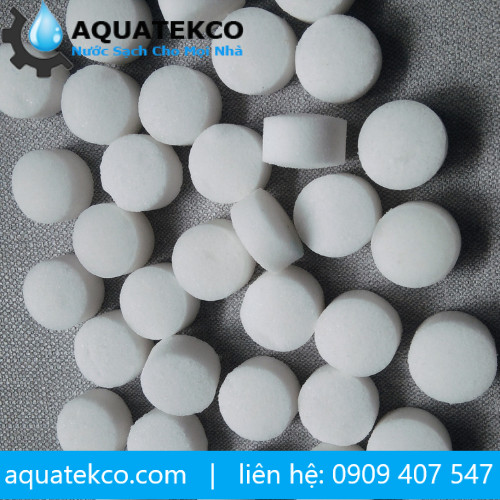 [HCM]Muối rửa chén Vis soft bao 5kg (dạng viên)