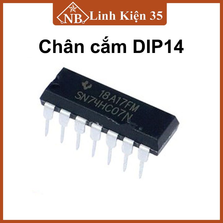 IC 74HC07 14 chân cắm DIP14/ chân dán SOP14