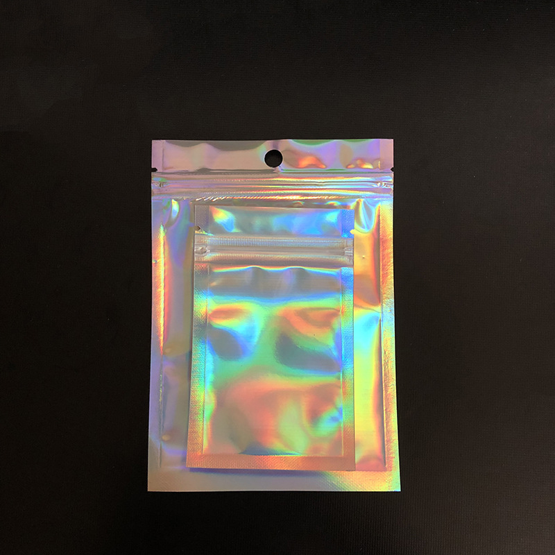 ( HÀNG NHẬP) Túi zip hologram 1set 10túi