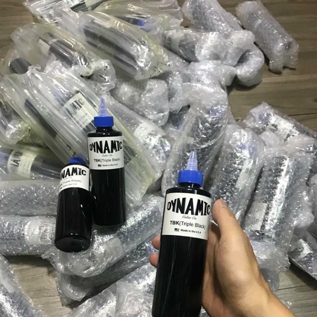 Mực xăm đen Dynamic TBK Triple Black 60ml