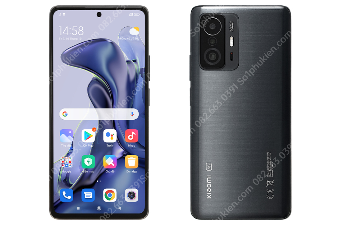 Miếng dán mặt lưng skin carbon Xiaomi Mi 11T