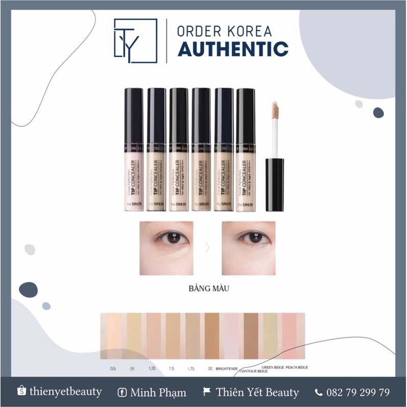 Kem che khuyết điểm Cover Perfection Tip Concealer