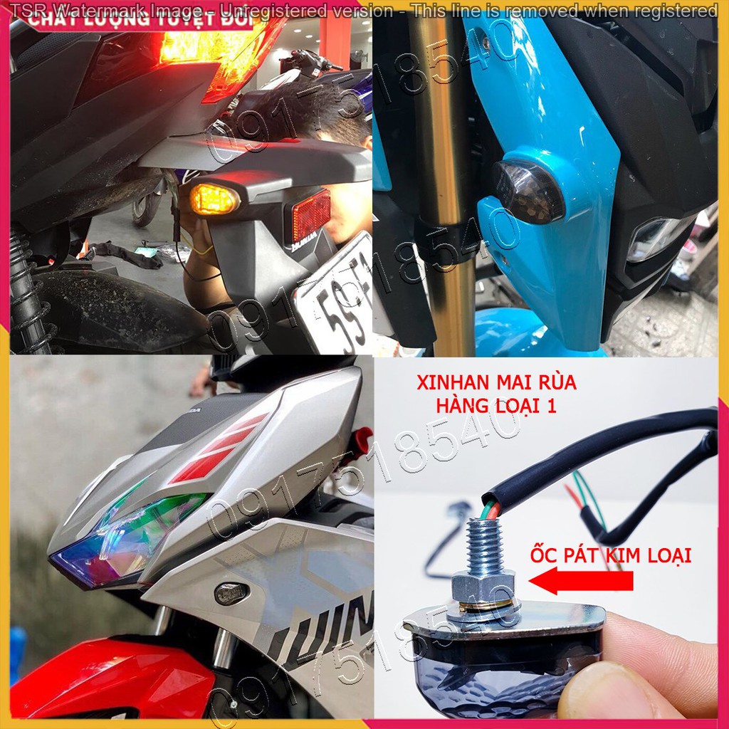 Đèn xi nhan mai rùa lắp vừa khít Winner X [ 1 Đôi]