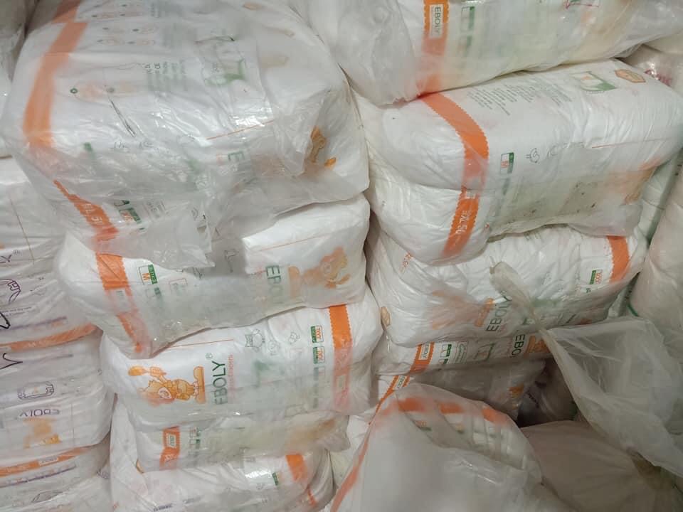 100 miếng Bỉm quần eboly  xuất Nhật