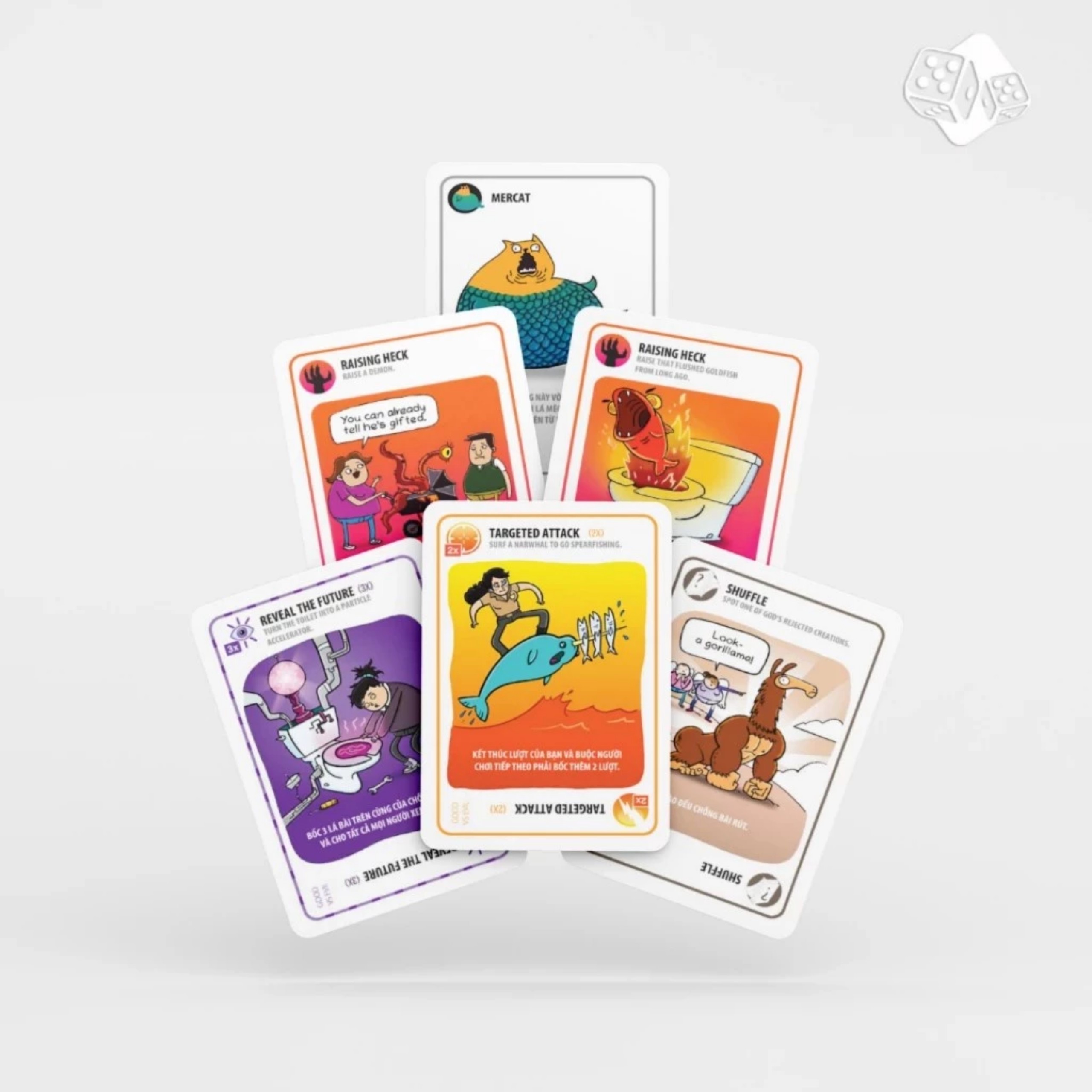 Bài Mèo Nổ Good vs Evil Exploding kittens việt hoá