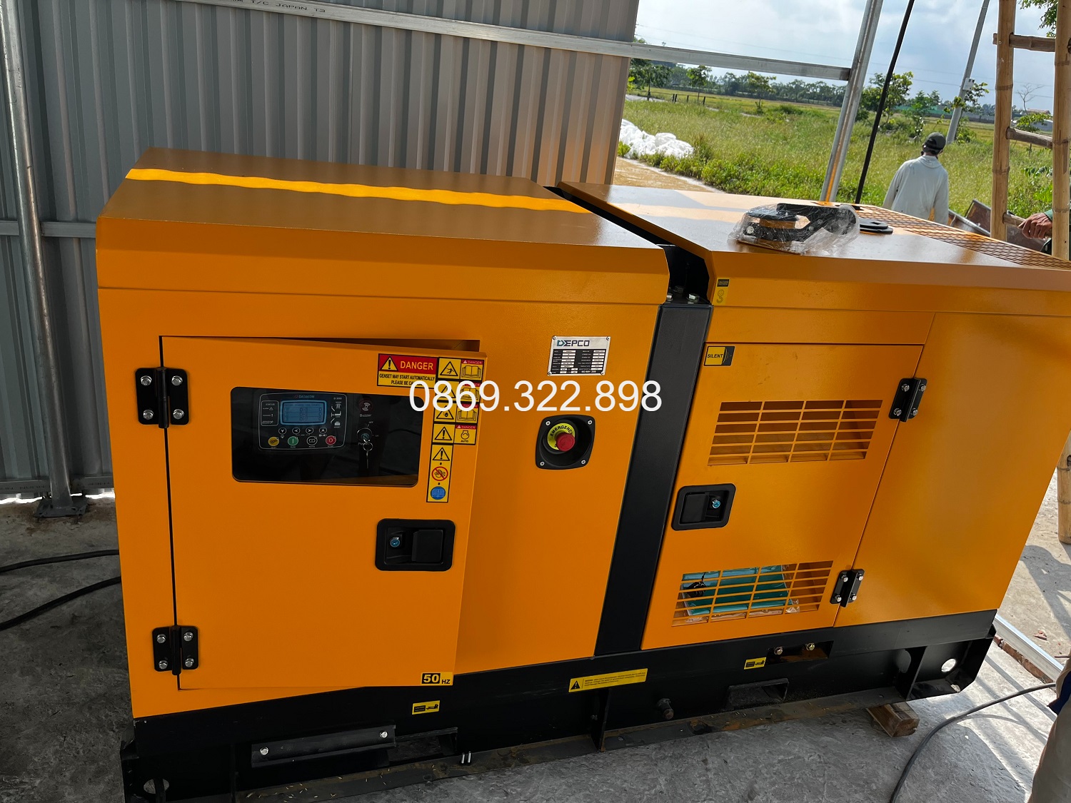 Máy Phát Điện Depco 50KVA DK66 ( Giá 195 triệu )