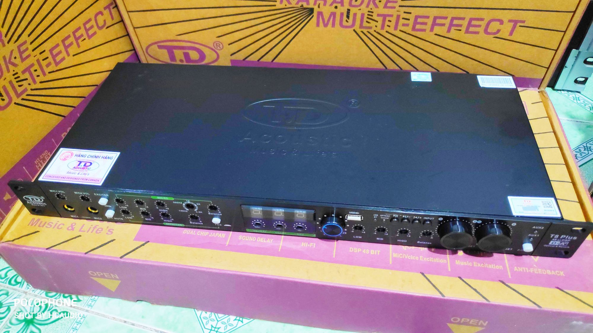 vang cơ TD acoustics T 8 pro