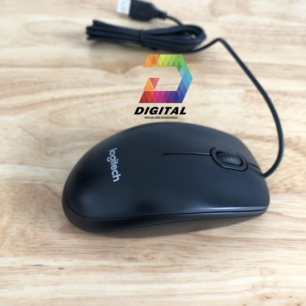 Chuột Có Dây Logitech B100 Chính Hãng Bảo Hành 12 Tháng