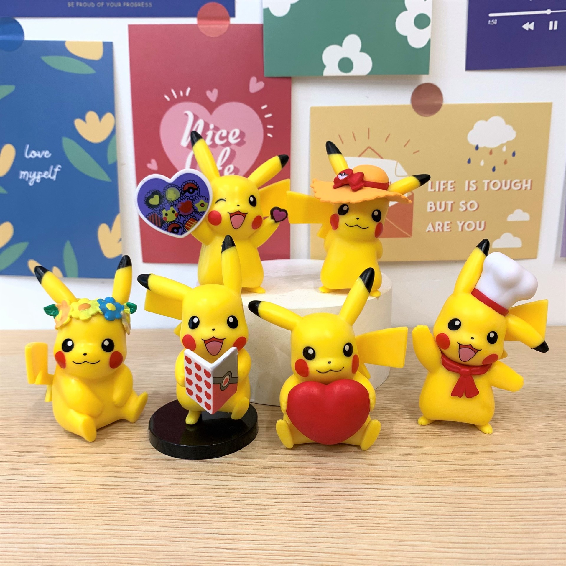 Set 6 mô hình Pilachu siêu kute